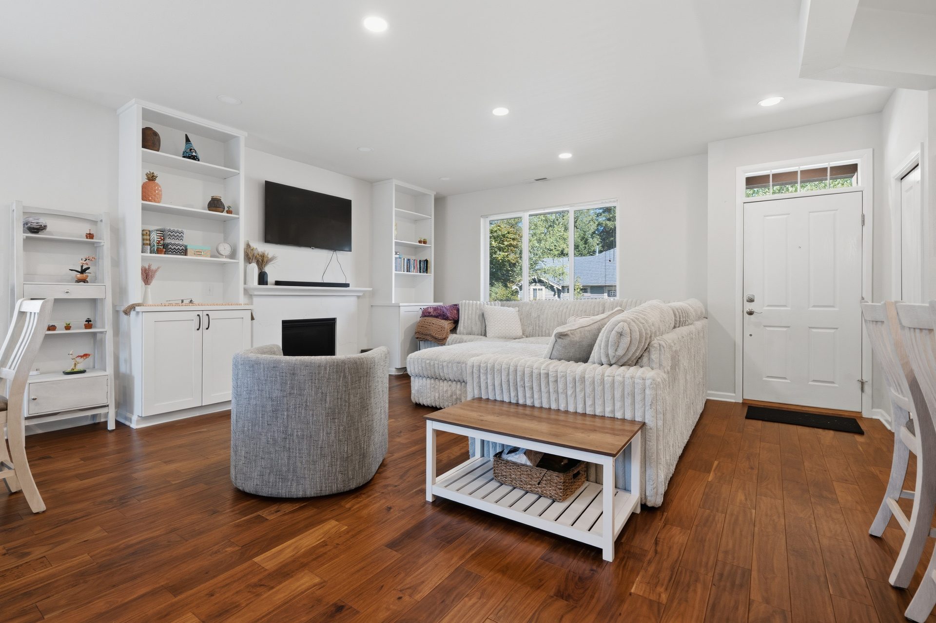 Entry & Living Room
